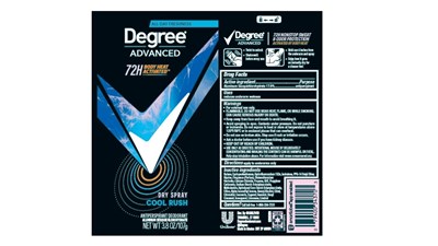 Degree Cool Rush Dry Spray (Degree Cool Rush Dry Spray)